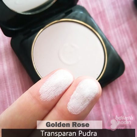 Golden Rose Şeffaf Pudra 1