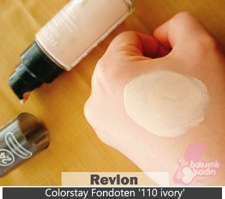 Revlon Colorstay Fondoten 110 fildişi 1