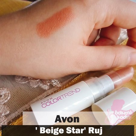 Avon Bej Yıldız Ruj 2