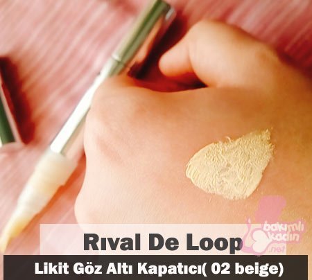 Rival De Loop Likit Göz Altı Kapatıcı (02 bej) 2