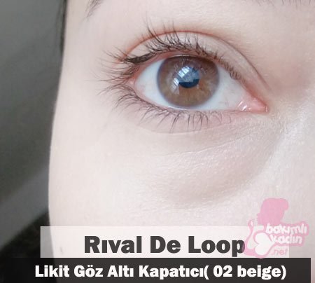 Rival De Loop Likit Göz Altı Kapatıcı (02 bej) 3