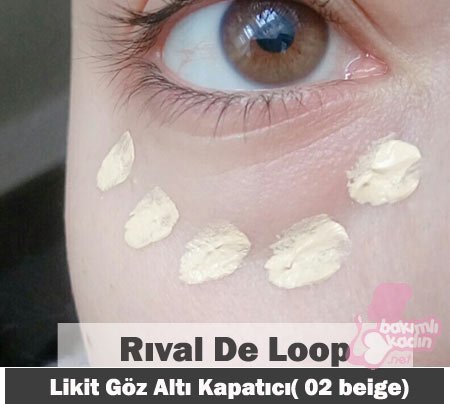 Rival De Loop Likit Göz Altı Kapatıcı (02 bej) 4