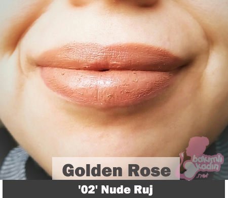Golden Rose 02 Çıplak Ruj 1