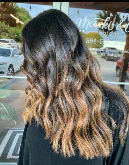 siyah ombre