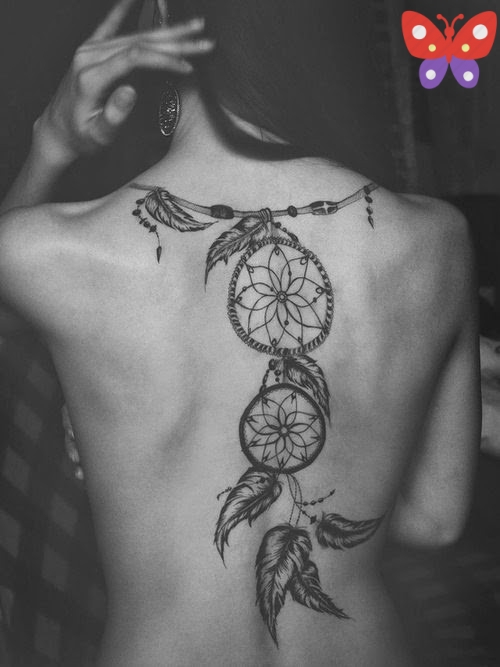 4dreamcatcher_back_tattoo_black_white_design